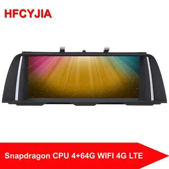 

HFCYJIA Android 10.0 Car GPS Radio For BMW F10 F11 2011-2017 Multimedia Player 4+64G RAM WIFI 4G 8 Core CPU IPS Touch AUX BT SWC