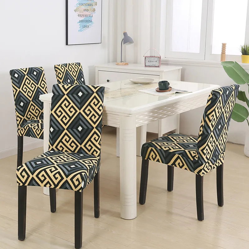 Dining Chair Ikea Chair Cushion Covers PU Leather Chair Seat Cover