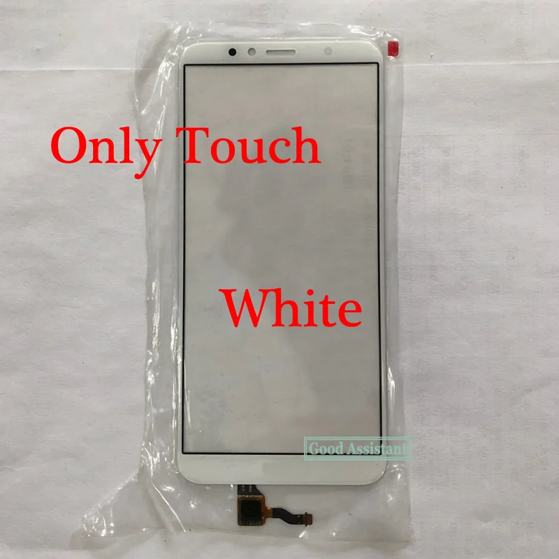 5,7 дюймов для huawei Y6 ATU-L11 ATU-L21 ATU-L22 ATU-LX3 полный ЖК-дисплей дисплей+ кодирующий преобразователь сенсорного экрана в сборе+ рамка Крышка - Цвет: White Only Touch