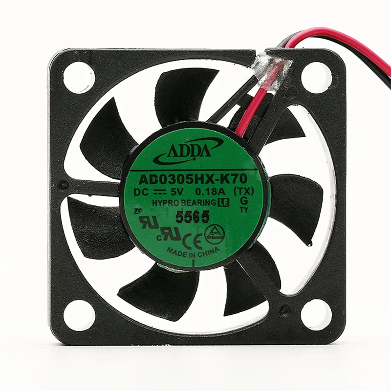 FOR ADDA AD0305HX-K70 3006 5V 0.18A slim 30*30*6mm mini axial cooling fan spare parts | Компьютеры и офис