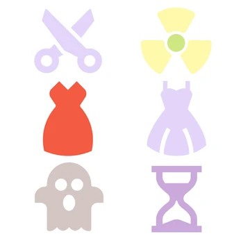 

Scrapbooking cutting die Wood die cutting DIY making decor supplies dies templat leather stamp Suitable for big shot machines