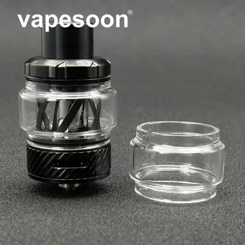 

VapeSoon Replement Glass Tube For UWELL NUNCHAKU Kit 5ml Tank Electronic Cigarette Parts Convex Extend Glass Tube