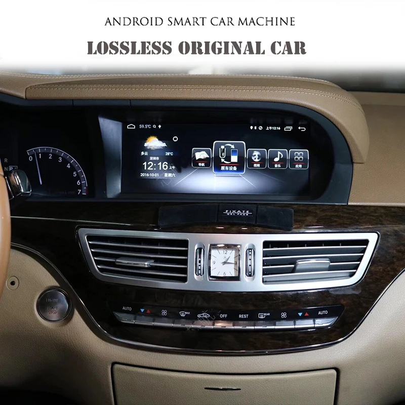 Excellent Liandlee Car Multimedia GPS Audio Radio For Mercedes Benz MB S Class W221 S280 S300 S350 2006~2013 CarPlay TPMS Navigation NAVI 3