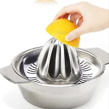 Бытовой ручной пресс соковыжималка для фруктов соковыжималка Апельсиновый Лимонный сок из нержавеющей стали соковыжималка для цитрусовых кухонный инструмент