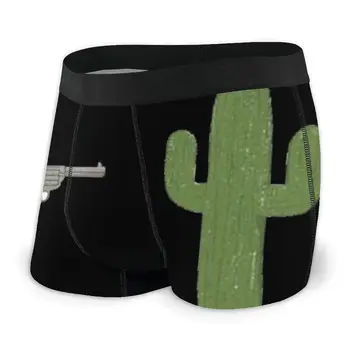 

Tendencias De Moda Casual De Cactus 2020 Con Pistolas Men's Boxer Briefs