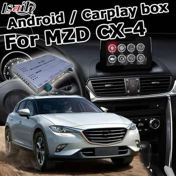 

Android / carplay interface box for new Mazda CX-4 CX4 with youtube GPS navigation video interface box waze yandex by Lsailt