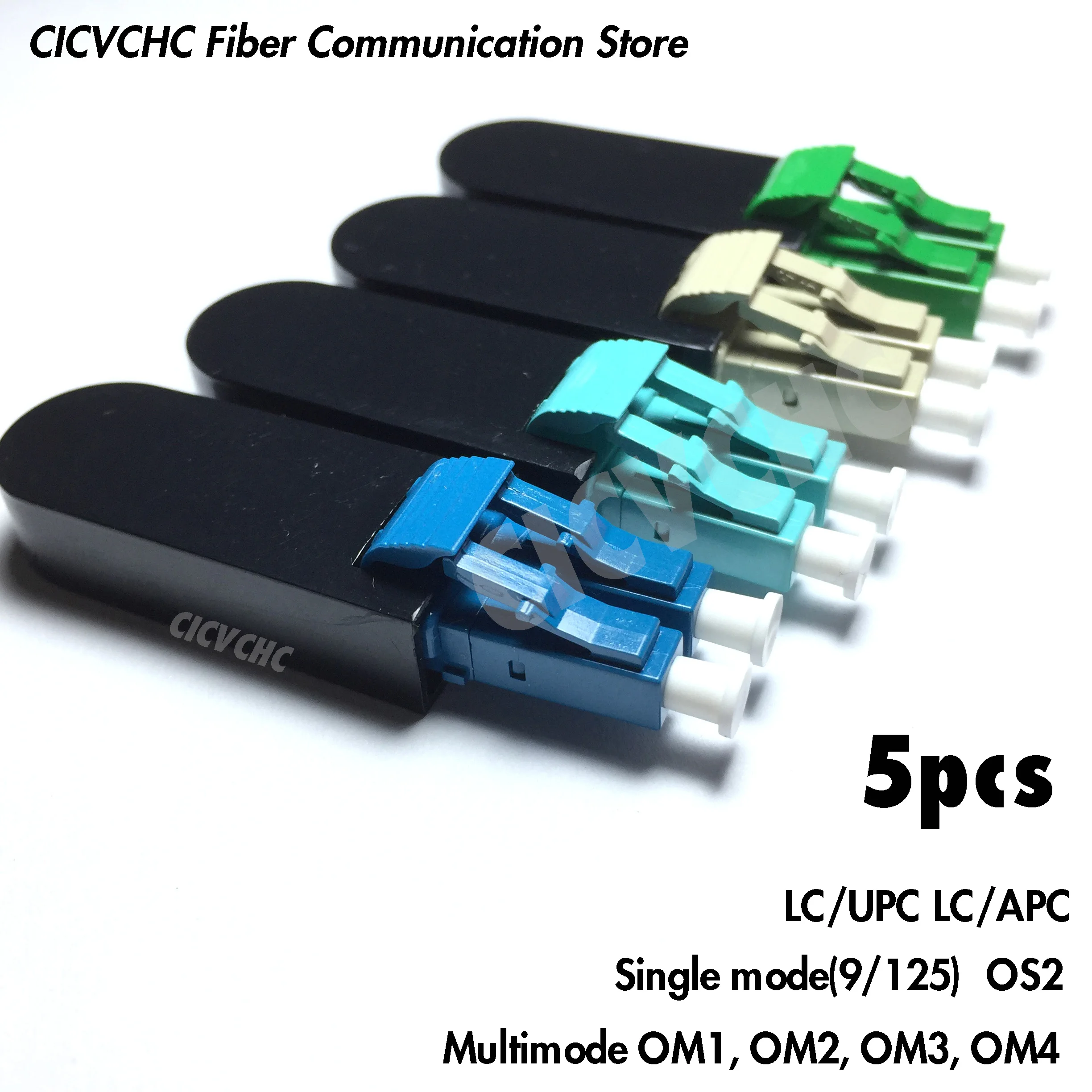 5 pcs LC Loopback Module Tester LC/APC LC/UPC-SM OS2/MM OM1 OM2 OM3 OM4 | Мобильные телефоны и аксессуары