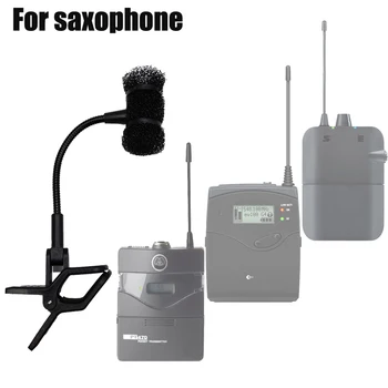 

saxophone trumpet flute microphone brass musical instrument pickup mic for shure akg sennheiser transmitter wireless system