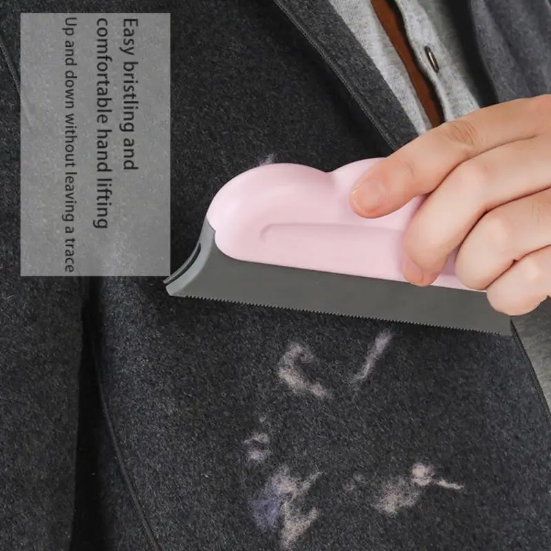 

Reusable Two-way Hair Removal Brush Portable Household Electrostatic Dust Removal Brush Fabric Clothes Sweater Lint Removers