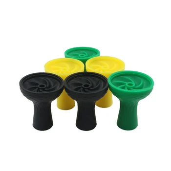 

1PC Silicone Single Control Head Holder Hookah Shisha Accessories Smoking Water Pipes Bowl Tobacco Pipe Accessories
