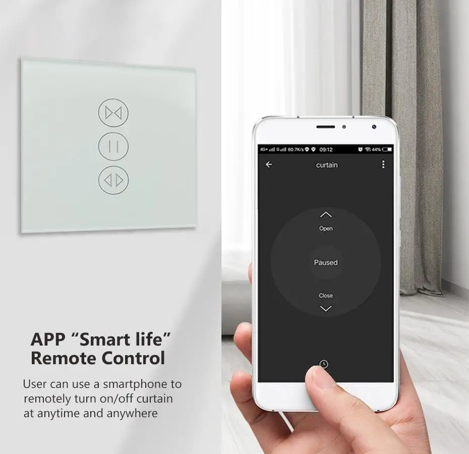AVATTO Tuya EU WiFi занавес переключатель для электрического двигателя рольставни, жалюзи умный дом автоматизация работа для Alexa, Google Home