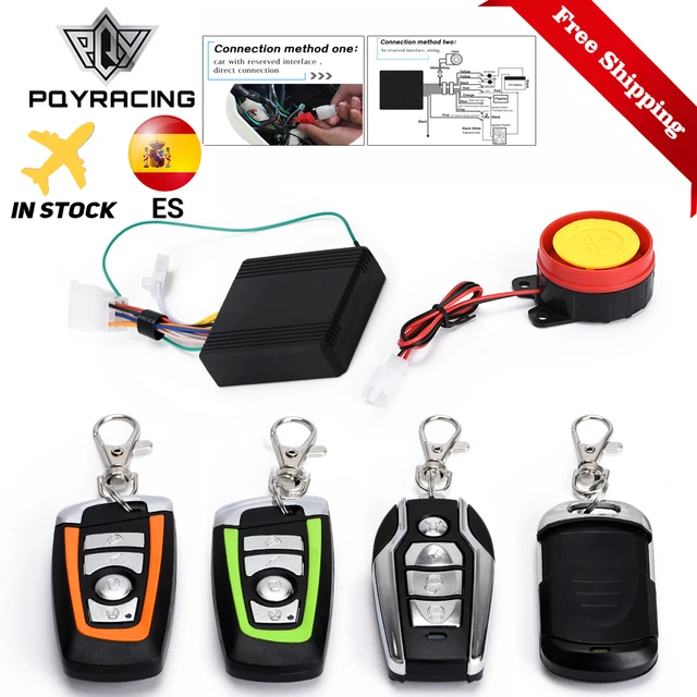 Remote Control Engine Start Bike  Alarm Motorcycle Remote Control -  Universal - Aliexpress