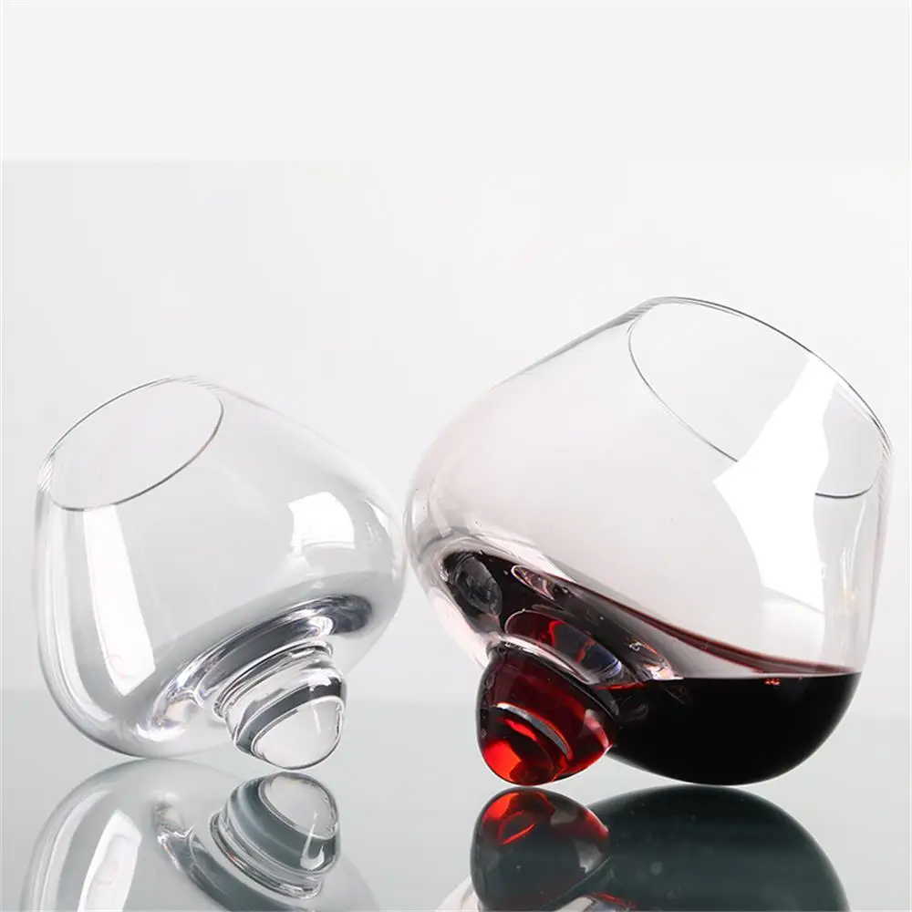 Tumbler Crystal Whisky Beer Glass Cup Wide Belly Whiskey Glass Cup Bar Drinkware Coffe Cocktail Brandy Wine Mug RUM