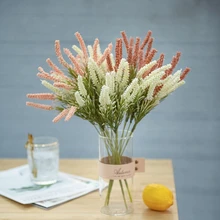 

Artificial Flowers Plants Malt Grass Decorations High-Quality Flower Wedding Christmas Decoration DIY Birthday Flower Vase Decor
