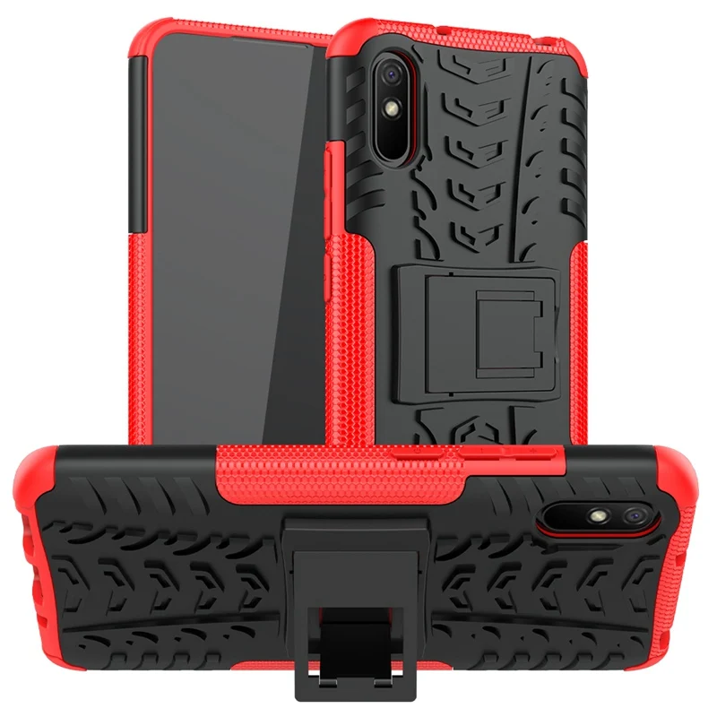 Противоударный чехол-накладка для Xiaomi Redmi 9A силиконовый бампер | Мобильные