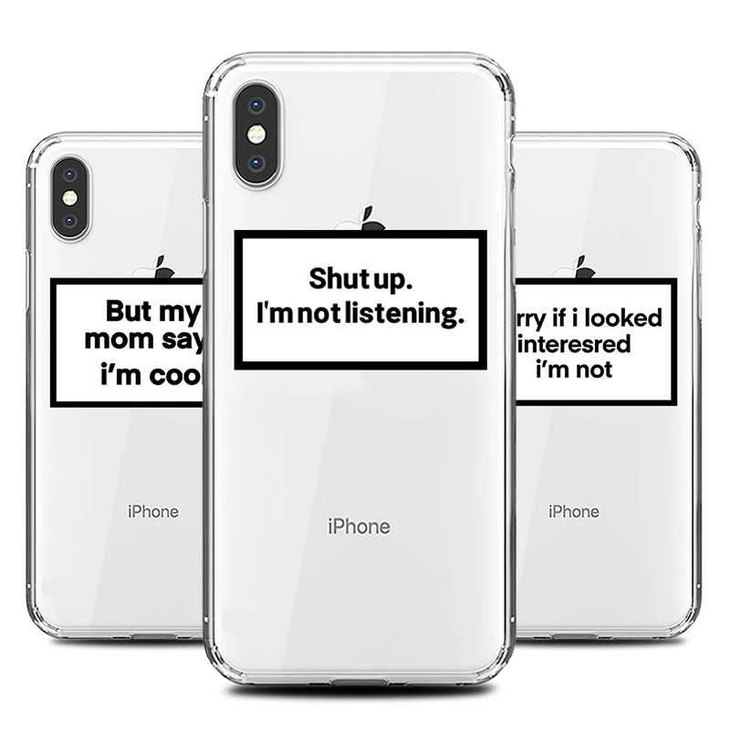 Cool Phone Case For iPhone 11 12 Pro SE 20 X Xs Max Xr 7 8 Plus Funny Cartoon Case Soft Silicone Fitted Accessorie Covers Funny Phone Case