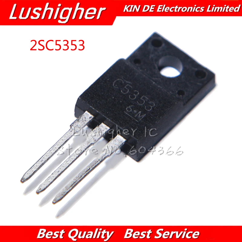 2pcs 2SC5353 C5353 HIGH VOLTAGE NPN TRANSISTOR CA NEW 100 Authentic
