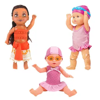 

Baby Swimming Doll Waterproof Electric Dolls Children Beach Swimming Pool Water Toy Movable Articulated Electric Dolls