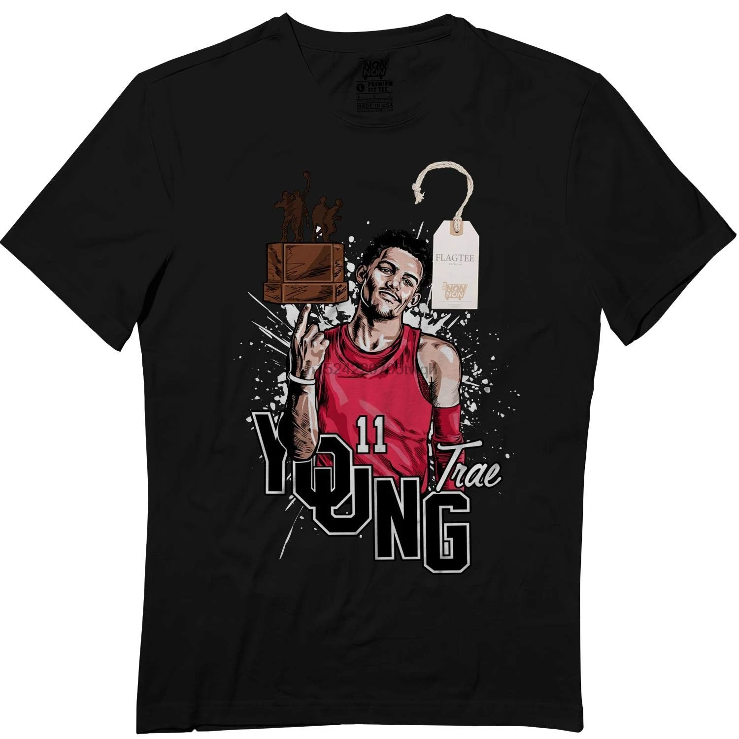 trae young t shirt jersey