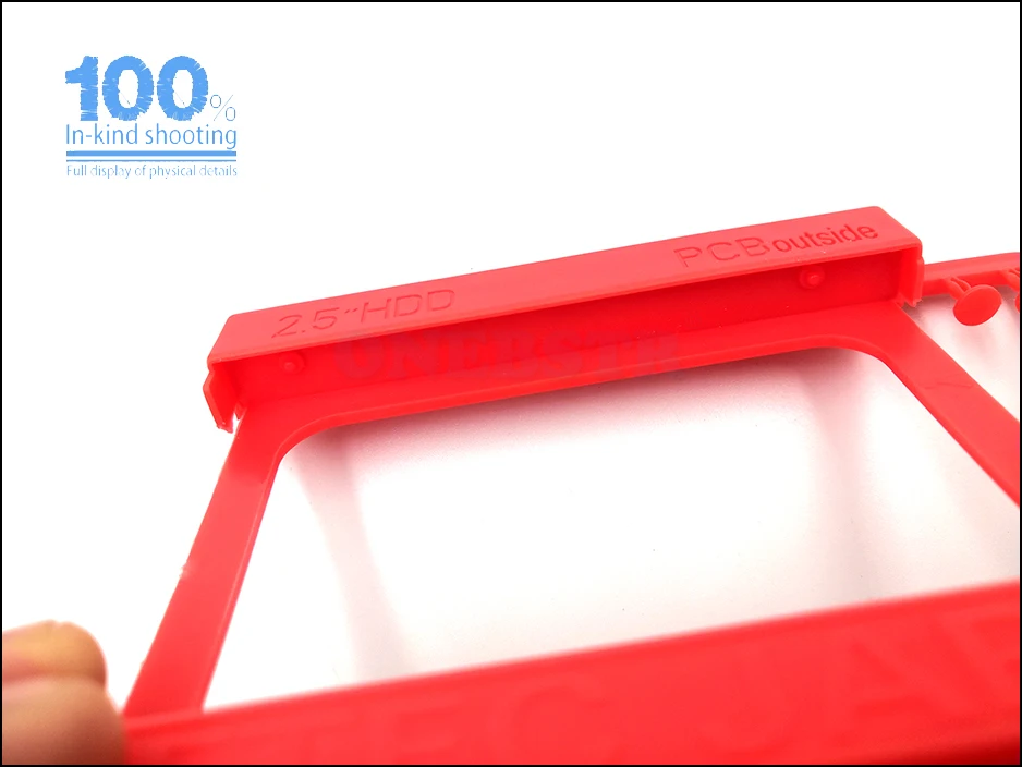 SSD Hard Drive To Bay HDD Mounting Plastic Bracket Dock Tray Adapter Screw-free Installation Easy New free shipping 10