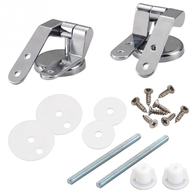 10 Pcs Set One-Set Hinge Toilet-Seat Hinge Toilet Mountings Gasket Nut-Replacement Tool Parts 10 Pcs Set One-Set Hinge Toilet-Seat Hinge Toilet Mountings Gasket Nut-Replacement Tool Parts