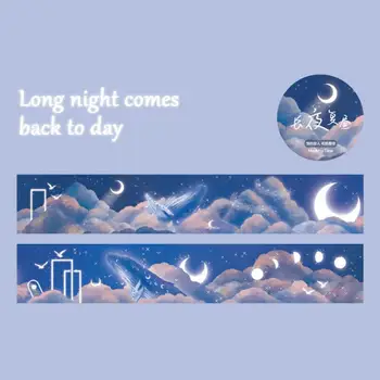 

Mr.paper 4 Designs 30mmx3m Washi Tape Decorative Adhesive TapeMr.p Scrapbooking Scenery Stationery Masking For Stickers DIY H6Q3