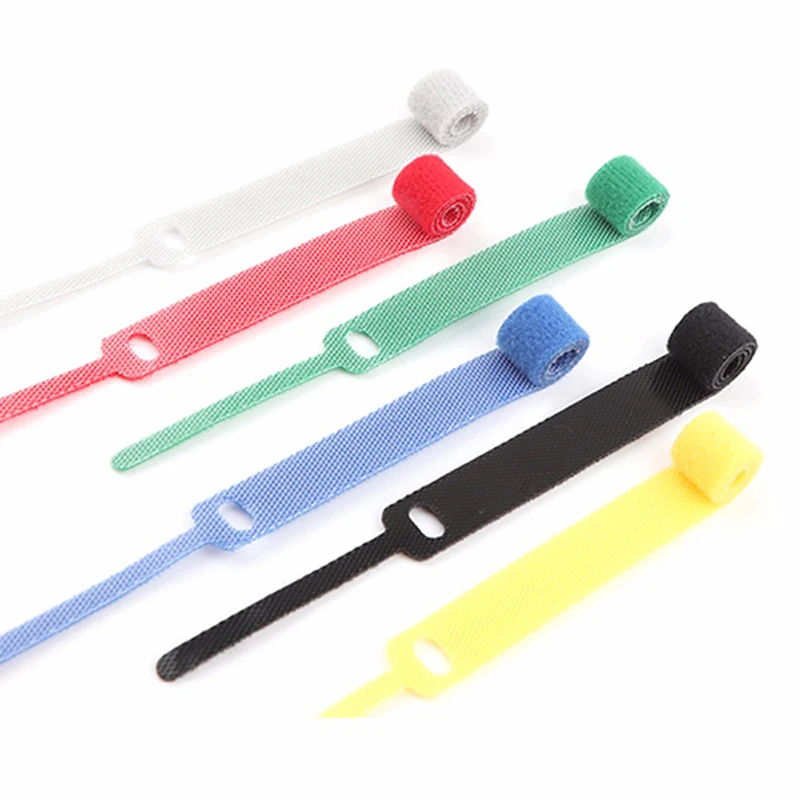 

20pcs/pack Reusable Nylon Cable Ties with Eyelet Holes Back to Back Cable Tie Cord Self Adhesive Nylon Fasten Straps