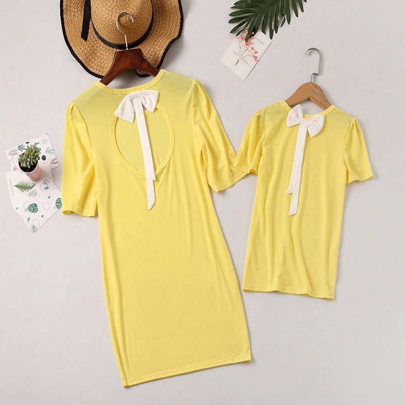

Mommy and Me Clothes Summer Mother and Daughter Elegant Dress Tulle Dress Matching Outfits Set Family Clothing Matching Dress