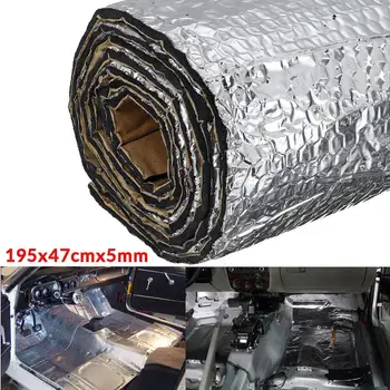 

Car Sound Insulation Cotton 195cm x 47cm x 5mm Heat Proof Waterproof Dustproof Odorless and Practical Mildew Resistant