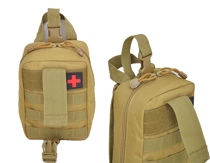 Molle Tactical Medical Care Attached Accessories Tactical Waist Camouflage Multi-functional First Aid Box Outdoor Mountain Climb