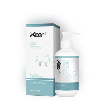 

XEQ 180ml Amino Acid Clean Moisturizing Face Cleanser Limpiador Facial Oil Control Moisturizing Face Washing Cleaning