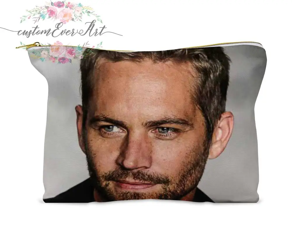 Косметичка Paul Walker персонализированная маленькая косметичка забавный органайзер
