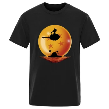 

Dragon Ball Cartoon 100% Cotton T-shirt For Man Summer Fashion Camisetas Short Sleeve Tops Casual Retro 2020 Graphic Tshirts
