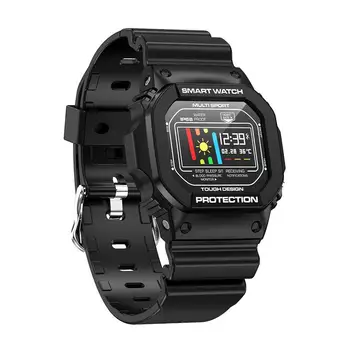 

Sports Smart Watch Simple Fashion Watch ECG and PPG Monitoring Unisex Strap Unique Heart Rate Manager Square Smart Bracelet