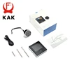 KAK 2.8" LCD Screen Electronic Door Viewer Bell IR Night Door Camera Photo Recording Digital Door Viewer Smart Peephole Doorbell 6