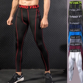 

Compression Cool Dry Sports Tights Pants Baselayer Running Leggings Yoga Rashguard Men Sweatpants for Youth