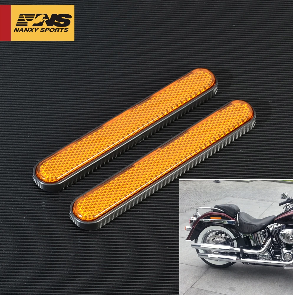 Оранжевый чехол отражатель заднего крыла мотоцикла для Harley Sportster XL 883 1200 Softail Dyna