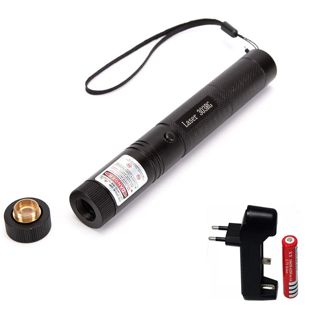 Red and green laser Высокая мощность 2 в 1 гибридные красные зеленые лазерные указки регулируемый фокус 5 мВт 532nm мощный охотничий лазер прицел горящая спичка - Цвет: Red and green laser