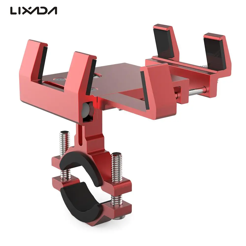 

Lixada Aluminum Bicycle Phone Mount Stable Bike Phone Holder with Aromatherapy Stick for Mountain Bike Road Bicycle Motorcycle