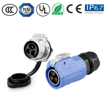 

Waterproof connector M20 male and female plug socket waterproof connector 3pin aeroelectric solar panel LED source connector