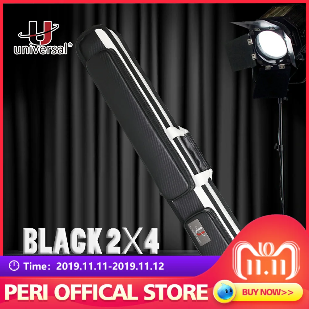 

2019 Universal 1/2 Pool Cue Case 2 Butts 4 Shafts Billiard Stick Carrying Case Professional High Quality Billiard Accessories