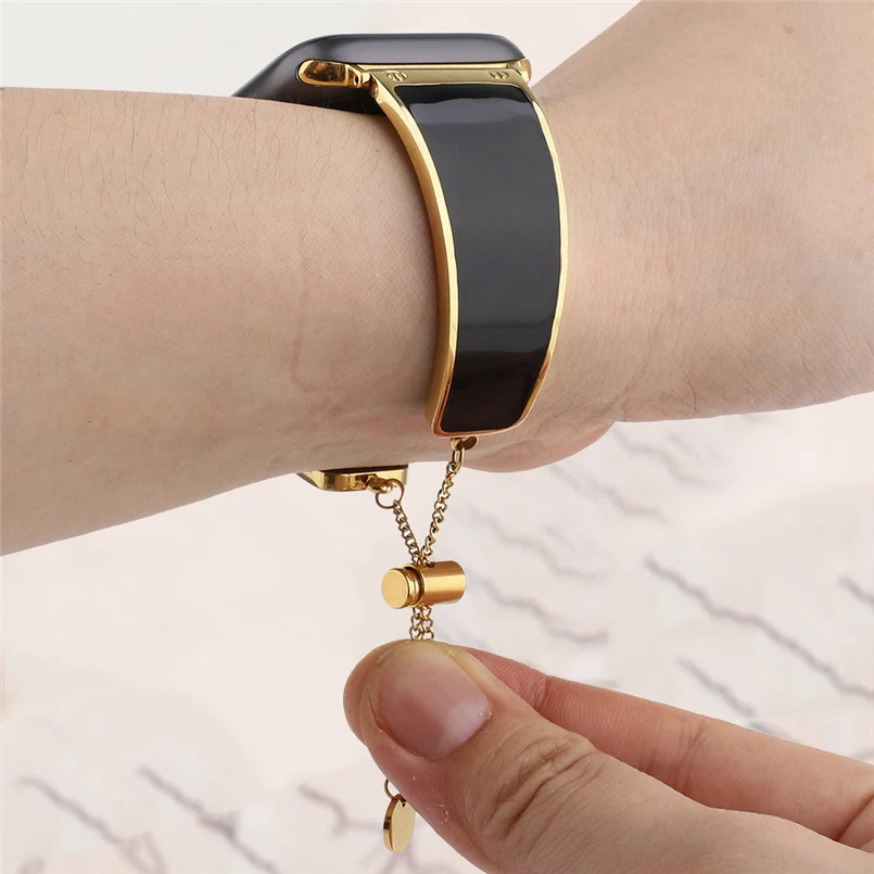 40mm sports bracelet accessories high quality metal strap advanced sports strap can replace apple watch 4321 20O17 (3)