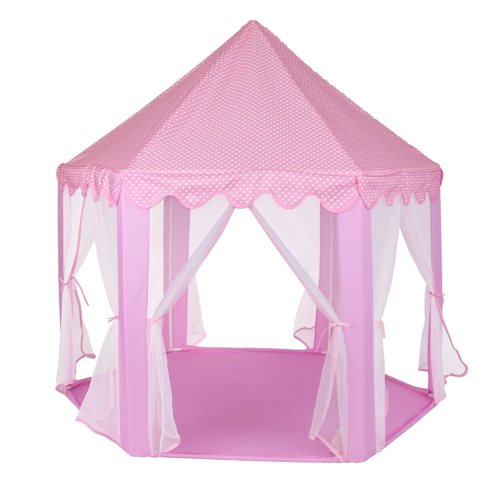 Детская игрушечная палатка, портативная складная палатка принцессы принца, детский замок, игровой домик, детский подарок, Пляжная палатка, подарки для девочек