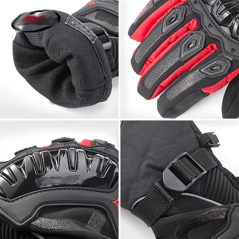 Moto rcycle перчатки водонепроницаемый ветрозащитный зимний теплый Guantes moto Luvas сенсорный экран moto siklet Eldiveni защитный