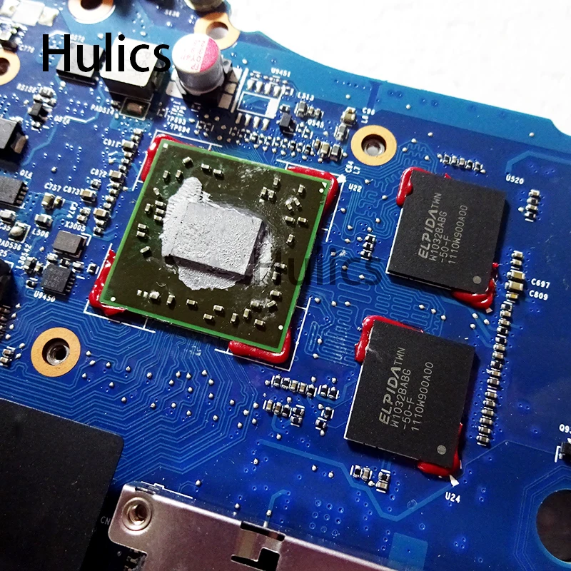 Hulics оригинальная материнская плата для ноутбука hp ProBook 4530S 4730S 658342 658342-001 HM65 rPGA988B