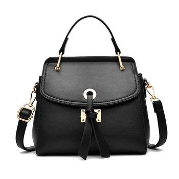 

PUOU 2019 PU leather Fashion Women Bag Leather Handbags PU Shoulder Bag Small Flap Crossbody Bags for Women Messenger Bags