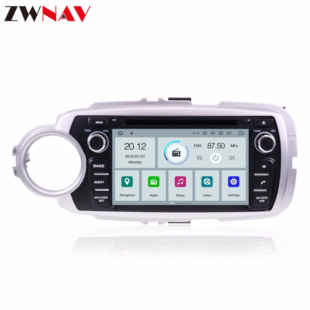 PX6 ips 4+ 64 Android 9,0 Автомобильный DVD стерео мультимедиа головное устройство для Toyota Yaris 2012- Авто ПК радио gps навигация Видео Аудио