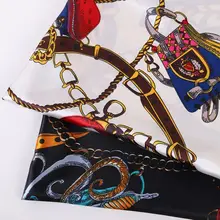 150 см ширина цепи печати атласная ткань полиэстер Шармез Винтаж шифон ткань для платья юбки ткань для шарфа для лоскутной обивки