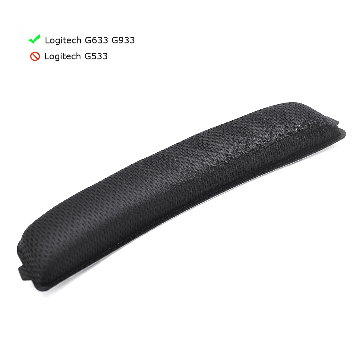 Defean сменная Подушка повязка на голову для Logitech G933 G633 633 933 наушники Artemis|Аксессуары