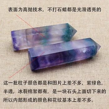 

Tao Six Prism Goods Of Furniture For Display Rather Than For Use Single Tip Crystal Column Feng Shui Pendulum Decorate Energy